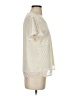 Shein 100% Polyester Ivory Short Sleeve Blouse Size S - photo 4