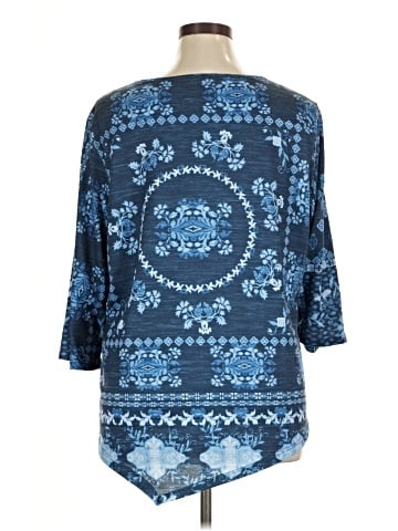 Allison Daley 3/4 Sleeve Blouse (view 2)