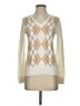 Izod Golf 100% Cotton Argyle Ivory Pullover Sweater Size XS - photo 1