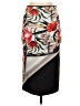 Clover Canyon Graphic Black Formal Skirt Size S - photo 1