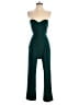 Express Solid Green Jumpsuit Size 0 - photo 1