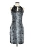 Guess Jeans Metallic Silver Cocktail Dress Size M - photo 1