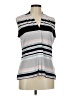 Calvin Klein Gray Black Sleeveless Blouse Size S - photo 1
