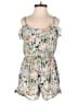 Bond-Eye Australia Floral Gray Romper Size XS - photo 1