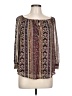 BCX Brown 3/4 Sleeve Blouse Size L - photo 1