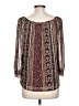 BCX Brown 3/4 Sleeve Blouse Size L - photo 2