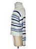 Madewell 100% Cotton Stripes Blue White Turtleneck Sweater Size XXS - photo 5