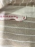 Rampage Stripes Tan Short Sleeve Blouse Size XL - photo 7