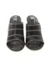 Tod's 100% Leather Black Sandals Size EU 37 - photo 2