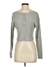 Ardene Gray Long Sleeve Henley Size XS - photo 1