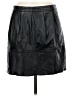 BCBGMAXAZRIA 100% Leather Black Leather Skirt Size M - photo 1