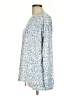 New Directions Animal Print Blue Pullover Sweater Size L - photo 5