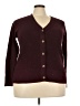 Ella Moss Burgundy Cardigan Size XXL - photo 1