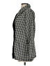 Shein Houndstooth Black Blazer Size 4 - photo 5