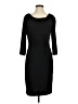 Calvin Klein Solid Black Cocktail Dress Size 4 - photo 1