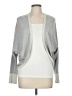 Joan Vass Silver Gray Cardigan Size M - photo 1