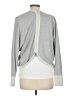 Joan Vass Silver Gray Cardigan Size M - photo 2
