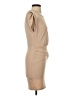 Lush Solid Tan Cocktail Dress Size S - photo 4