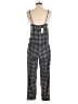 Express Houndstooth Gray Jumpsuit Size 2 - photo 2
