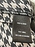Torrid 100% Polyester Houndstooth Silver Long Sleeve Blouse Size Med Plus (00) - photo 8