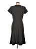 Sandra Darren Solid Gray Casual Dress Size 10 - photo 2