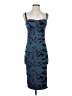 Leith Graphic Blue Cocktail Dress Size XS - photo 1