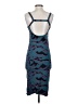 Leith Graphic Blue Cocktail Dress Size XS - photo 2