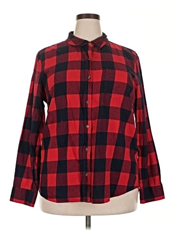 Gap Outlet Long Sleeve Button-Down Shirt (view 1)