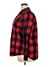 Gap Outlet 100% Cotton Plaid Red Long Sleeve Button-Down Shirt Size XXL - photo 5