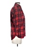Madewell 100% Cotton Plaid Red Short Sleeve Button-Down Shirt Size XS - photo 4