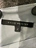 David Meister Metallic Silver Cocktail Dress Size 2 - photo 6