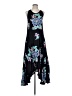 Assorted Brands Floral Black Casual Dress Size XS - photo 1