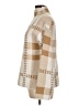 By Design 100% Acrylic Plaid Tan Turtleneck Sweater Size L - photo 5