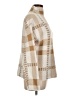 By Design 100% Acrylic Plaid Tan Turtleneck Sweater Size L - photo 4