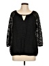 Alyx Black 3/4 Sleeve Blouse Size L - photo 1