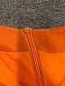Unbranded Solid Orange Casual Dress Size M - photo 7