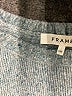 FRAME Metallic Gray Pullover Sweater Size L - photo 7