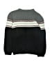 Basic Editions 100% Cotton Stripes Black Pullover Sweater Size 10 - 12 - photo 2