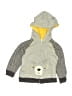 Gerber Gray Zip Up Hoodie 12-18 MO / 18 MO - photo 1