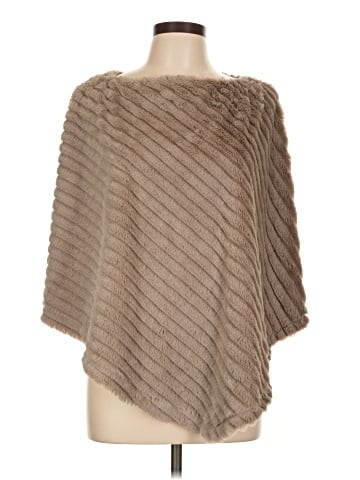 Black Rivet Poncho (view 1)