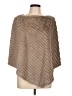 Black Rivet 100% Polyester Brown Poncho Size Lg - XL Petite - photo 1