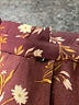 Unbranded Burgundy 3/4 Sleeve Blouse Size L (estimated) - photo 7