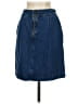 Boden 100% Cotton Blue Denim Skirt Size 2r - photo 2