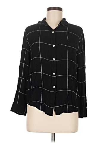 Mod Boutique 3/4 Sleeve Button-Down Shirt (view 1)