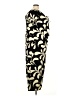 Unbranded 100% Polyester Print Black Casual Dress Size 2X - photo 4