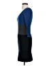 Max Studio Color Block Blue Casual Dress Size S - photo 5