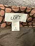 Ann Taylor LOFT Animal Print Brown Formal Skirt Size 8 - photo 4