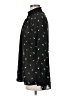 CAbi 100% Polyester Stars Black Long Sleeve Blouse Size M - photo 5