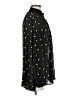 CAbi 100% Polyester Stars Black Long Sleeve Blouse Size M - photo 4