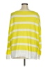 CAbi Stripes Yellow Pullover Sweater Size XL - photo 2